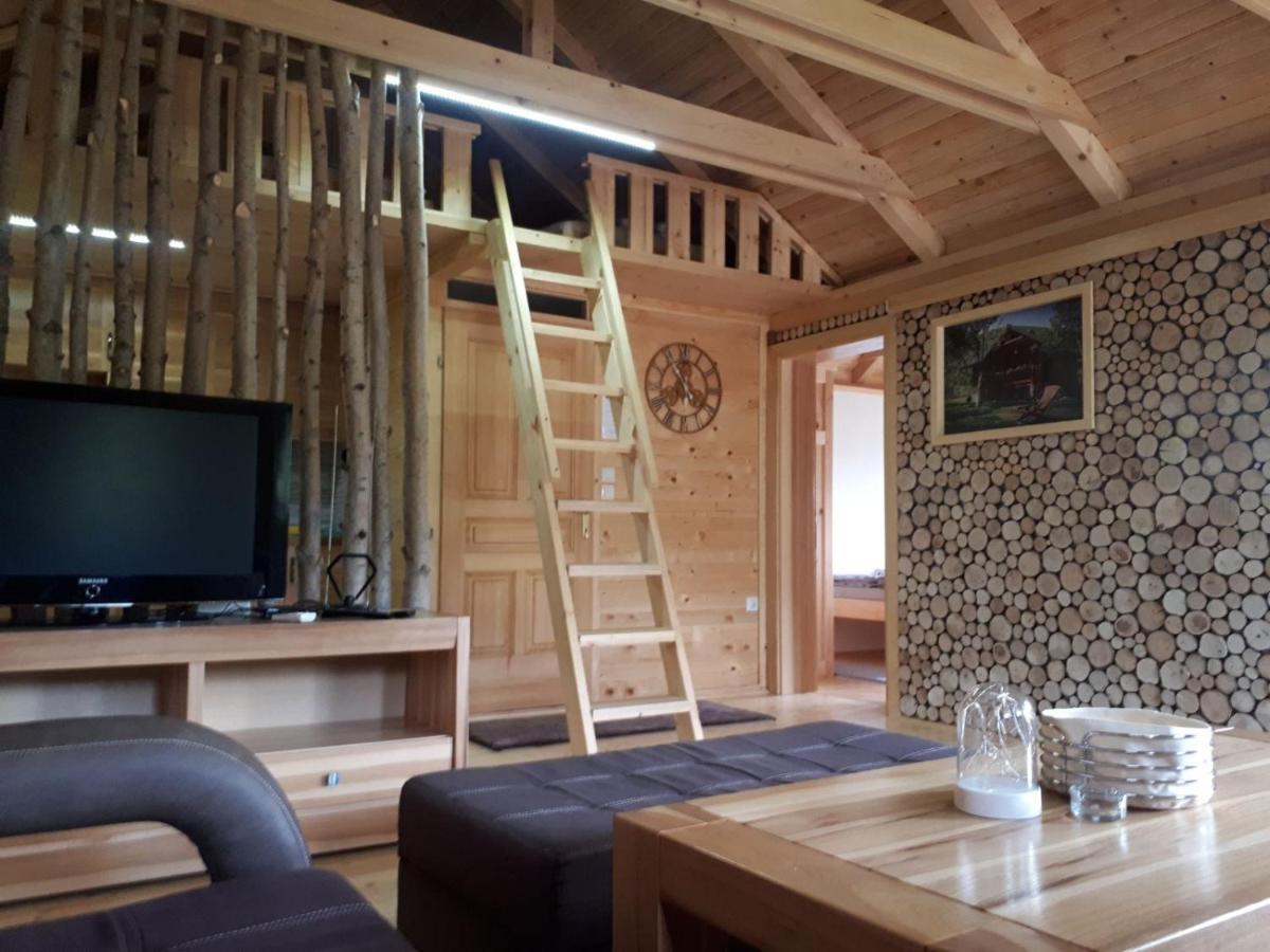 הוילה Bihać Wooden House Ripac מראה חיצוני תמונה