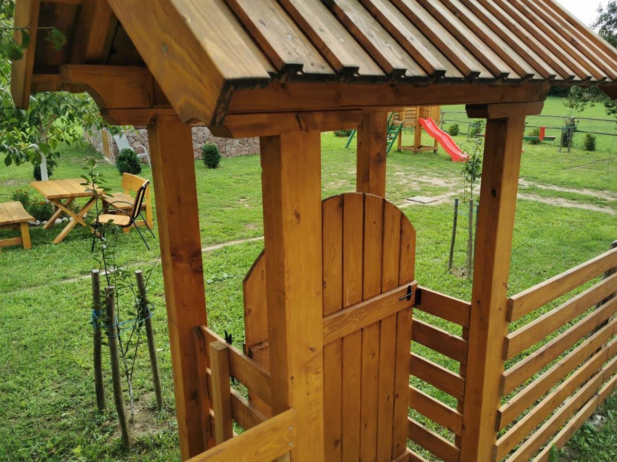הוילה Bihać Wooden House Ripac מראה חיצוני תמונה