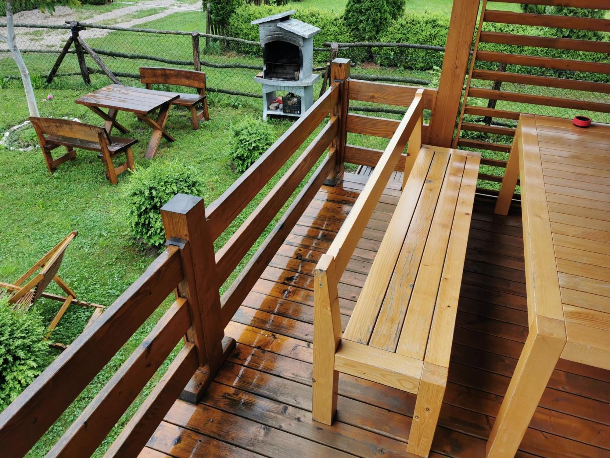 הוילה Bihać Wooden House Ripac מראה חיצוני תמונה