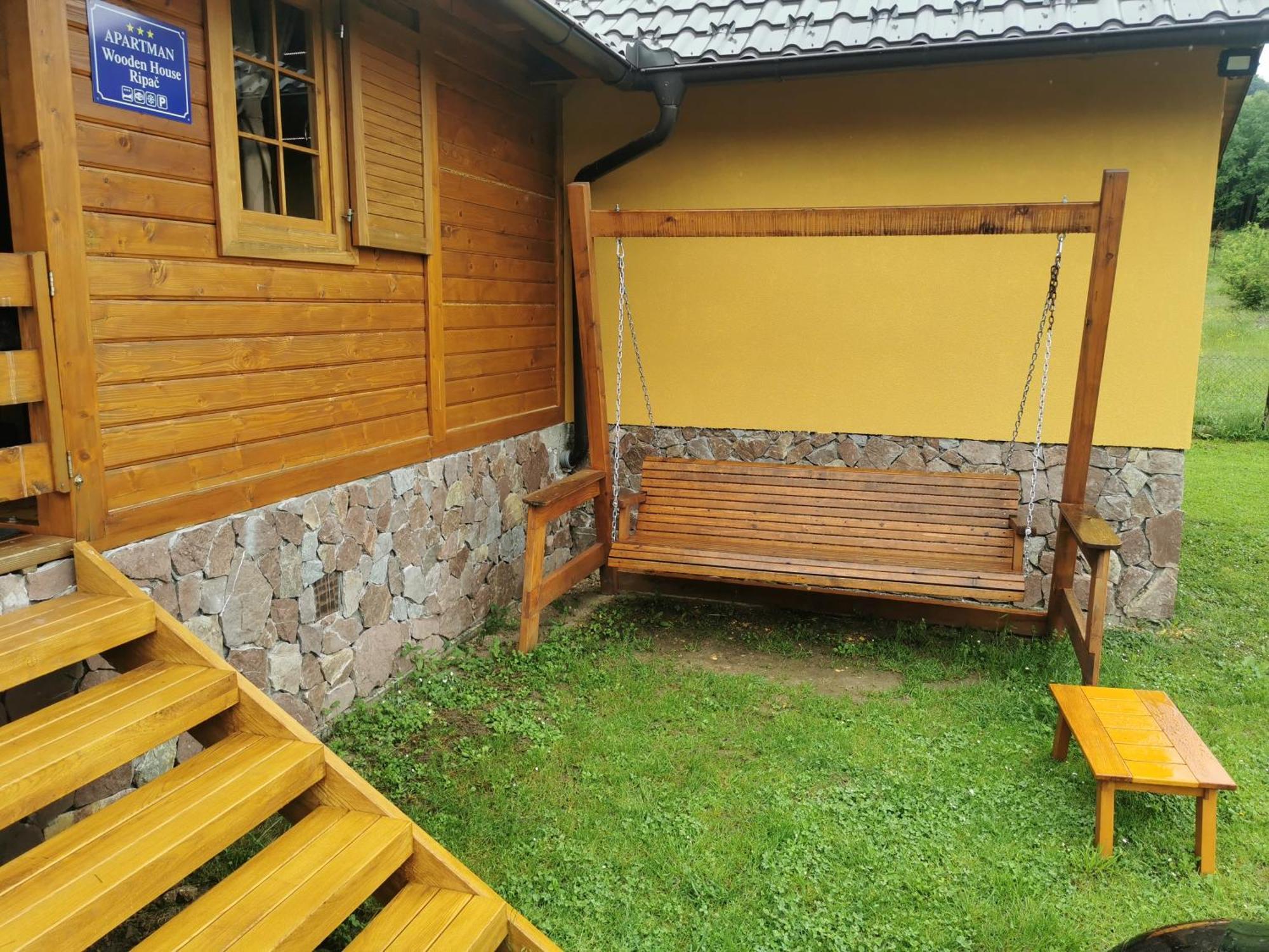 הוילה Bihać Wooden House Ripac מראה חיצוני תמונה
