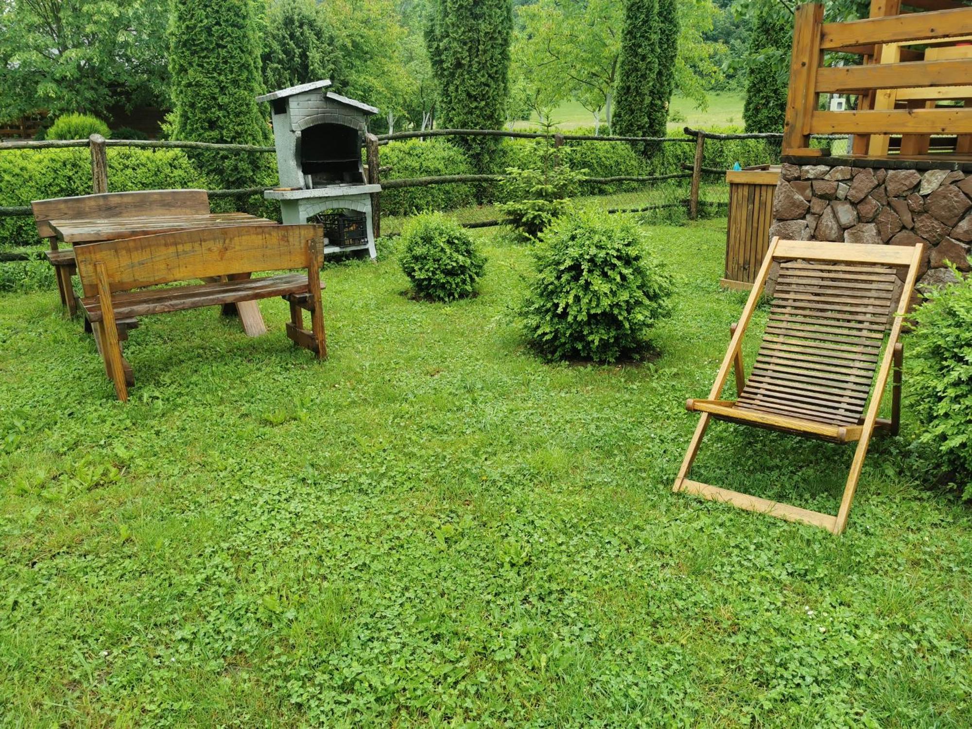 הוילה Bihać Wooden House Ripac מראה חיצוני תמונה